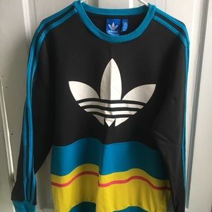 Men’s large adidas retro like crewneck